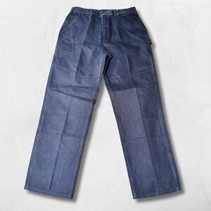 Carhartt Dungaree Fit Pants 36x34 Duck Canvas Work Pants B11 MDT